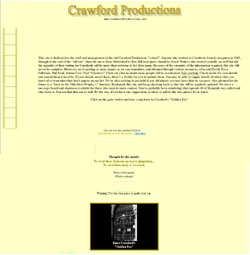 Crawford website 2004